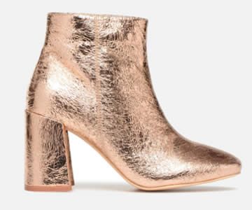 bottines dorées sarenza similicuir bottines dorées sarenza similicuir
