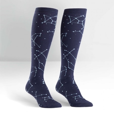 chaussettes hautes constellations