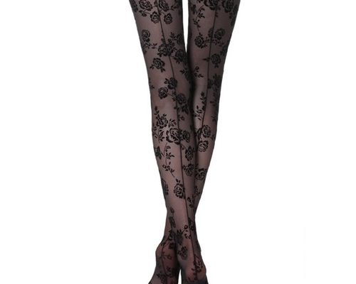 collants fleurs collants fleurs