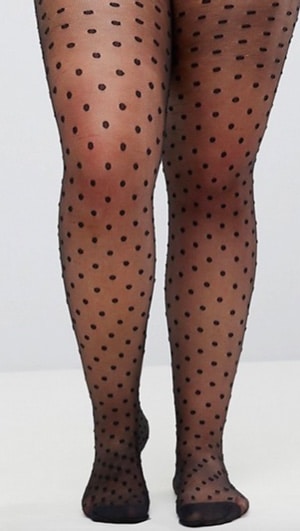 collants pois