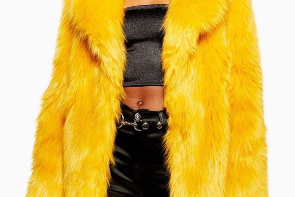 fourrure jaune fourrure jaune