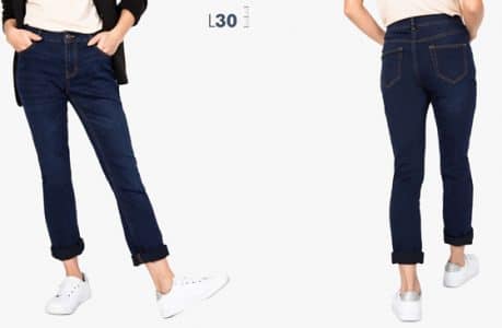 Jean regular avec surpiqûres, du 36 au 46, 14,99€ Jean regular avec surpiqûres, du 36 au 46, 14,99€