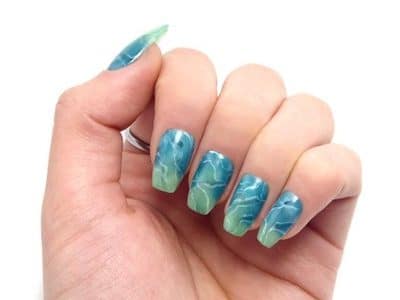tie dye manucure tie dye manucure