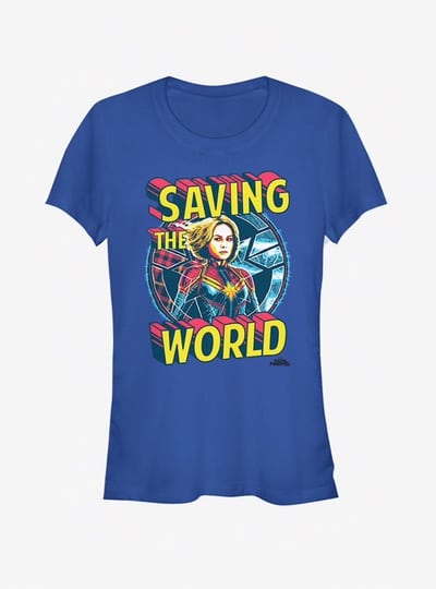 t shirt captain marvel