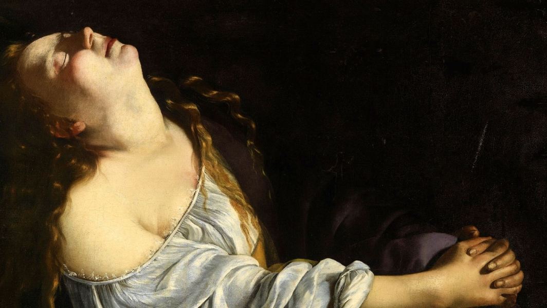 "Marie-Madeleine en extase - Artemisia Gentileschi"