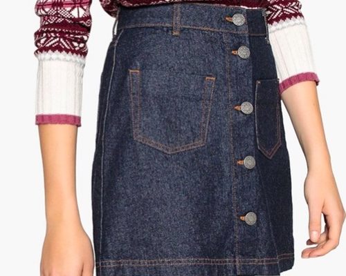 jupe jean poches jupe jean poches
