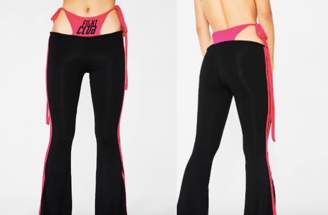 pantalon culotte dépasse pantalon culotte dépasse