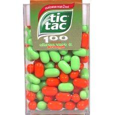 tic tac orange vert