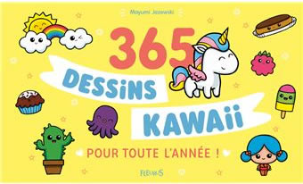 365 dessins kawaii pour toute l'année, 14,95€