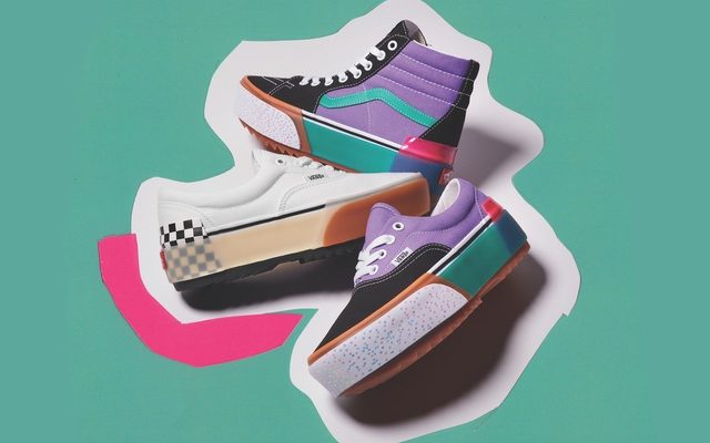 Vans shop compensée femme