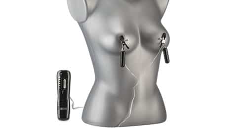 Pinces à seins vibrantes télécommandées, 32,90€