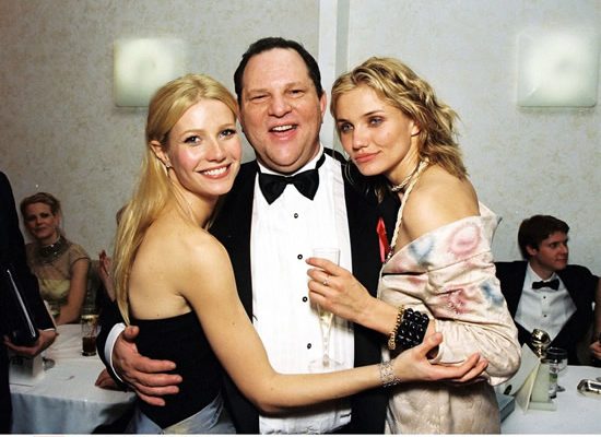 Harvey Weinstein avec Gwyneth Paltrow et Cameron Diaz Harvey Weinstein avec Gwyneth Paltrow et Cameron Diaz