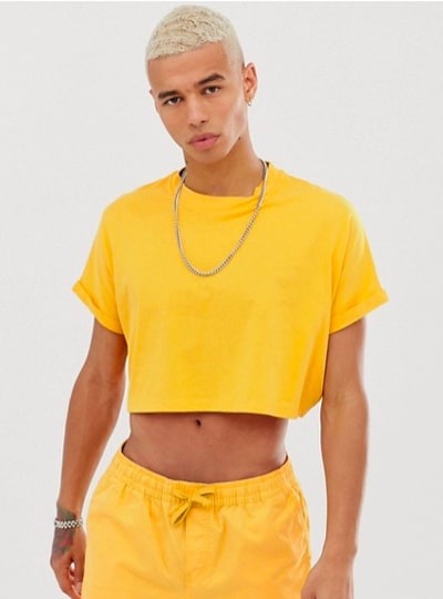 crop-top-jaune