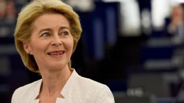 "Ursula von der Leyen, la nouvelle présidente de la Commission européenne / Copyright European Commission 2019"