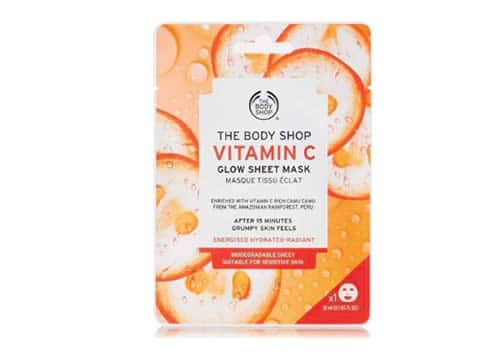 masque en tissu the body shop