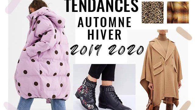 Les tendances mode automne hiver 2019 2020