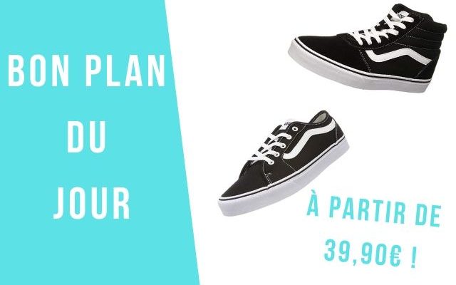 Sneakers Vans en promotions bon plan madmoiZelle