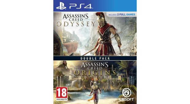 Pack Assassin's Creed Odyssey et Origins en promo à -20% : 39,99€ (au lieu de 49,99€)