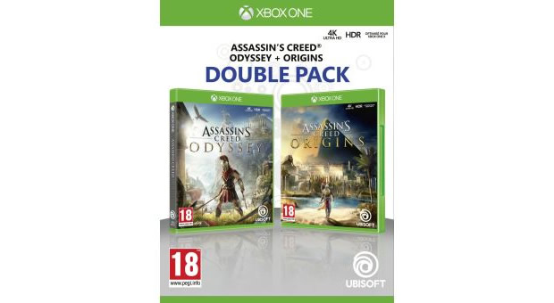 Pack Assassin's Creed Odyssey et Origins (Xbox One) en promo à -20% : 39,99€ (au lieu de 49,99€)