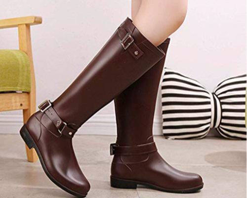 bottes-pluie-marron bottes-pluie-marron