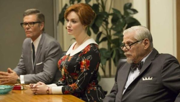 "Photo tirée de la série Mad Men."