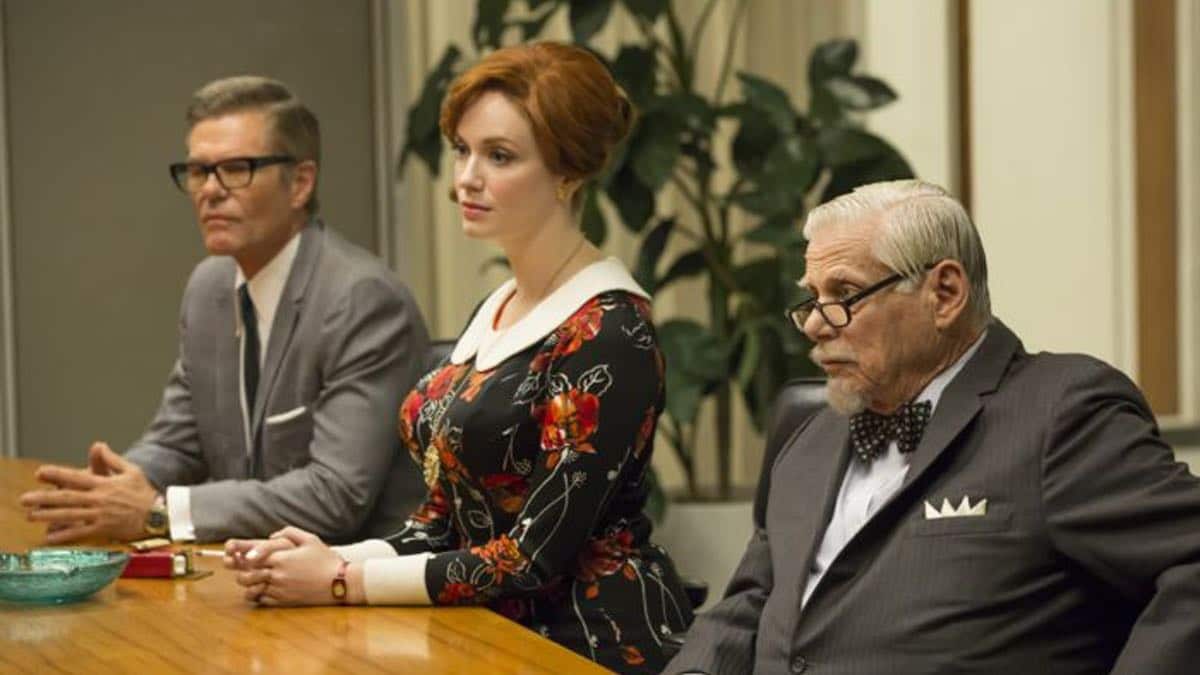 "Photo tirée de la série Mad Men."