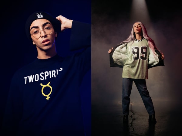 Bilal Hassani collabore avce Jennyfer collection Two Spirits