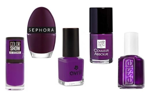 vernis à ongles violets automne 2019 vernis à ongles violets automne 2019