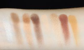 swatch hot buttered rum palette
