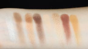 swatch hot buttered rum palette