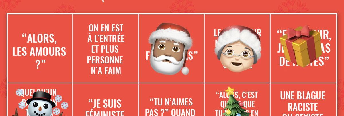 Le Bingo Du Repas De Noël En Famille - Madmoizelle