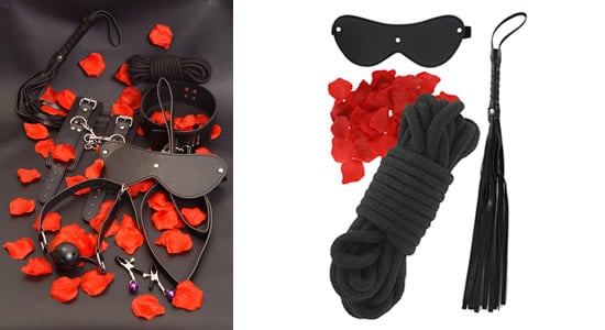 Kit pour débuter en BDSM, 38,99€