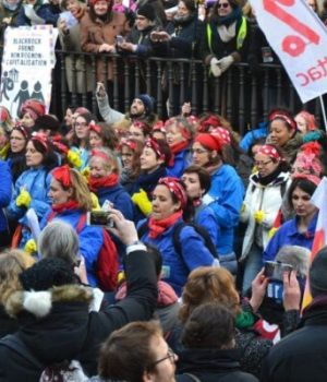 "Jeanne Menjoulet / Flickr
Manifestation du 24 janvier 2020 contre le projet de réforme des retraites"