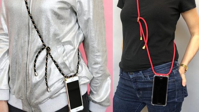 Coque collier pour smartphone : attache ton téléphone à un cordon