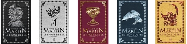 L'intégrale du Trône de Fer : tome 1, tome 2, tome 3, tome 4 et tome 5