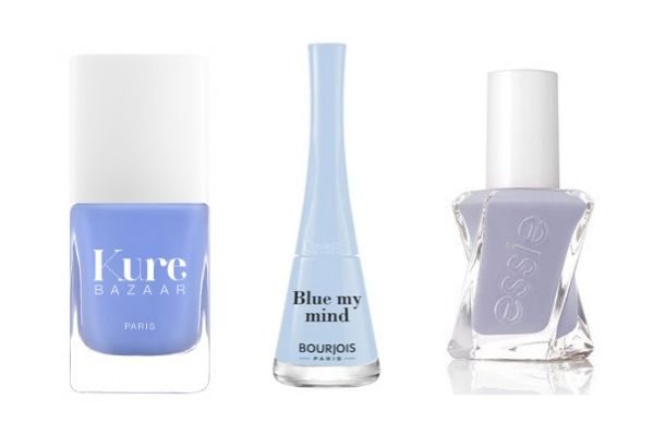 vernis bleu pastel