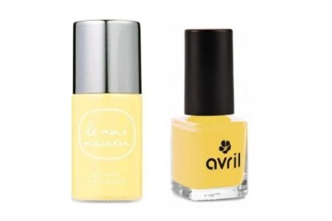 vernis jaune pastel vernis jaune pastel