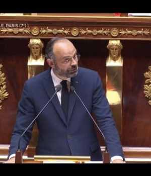 Edouard Philippe annonce le plan de déconfinement à l'Assemblée Nationale / TF1