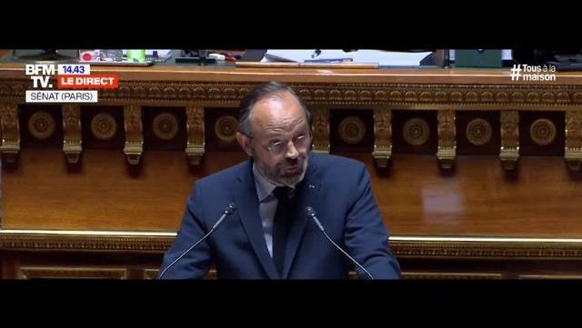 Edouard Philippe devant le Sénat en direct sur BFM TV