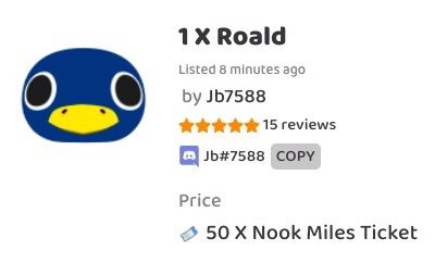 Roald, lui aussi très populaire, est clairement un pingouin de luxe