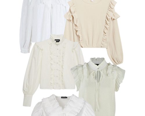 blouse blanche chemise volants 2 blouse blanche chemise volants 2