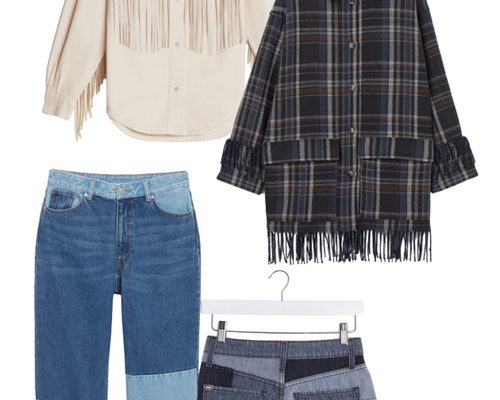 patchwork franges tendance patchwork franges tendance