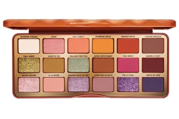 too faced pumpkin spice palette