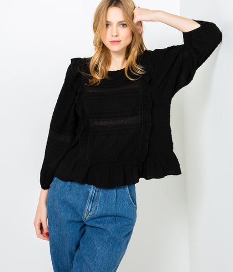 blouse-noire-camaieu