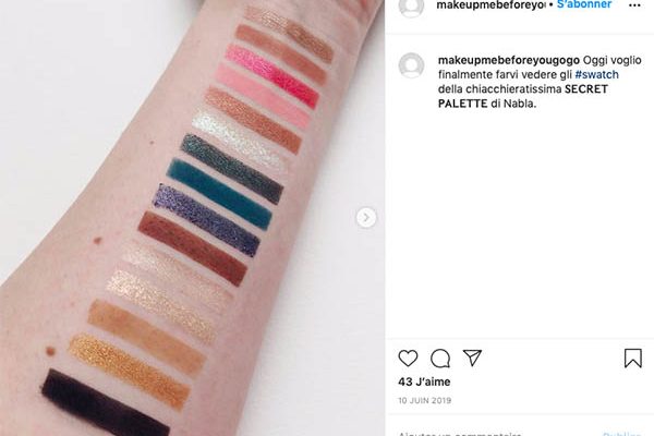 palettes-maquillage-yeux-noel-2020-nabla-swatches palettes-maquillage-yeux-noel-2020-nabla-swatches