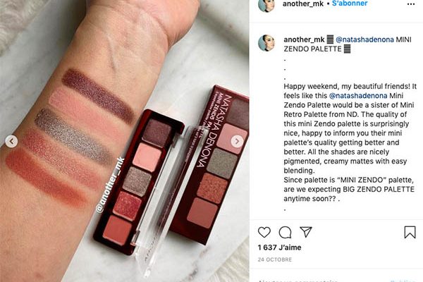 palettes-maquillage-yeux-noel-2020-natasha-denona-swatches palettes-maquillage-yeux-noel-2020-natasha-denona-swatches