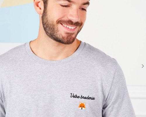 T-shirt brodé personnalisé, 35€ T-shirt brodé personnalisé, 35€