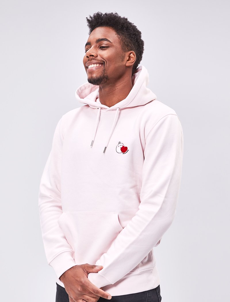 Sweat à capuche Yummy unisexe, Molang, 60€