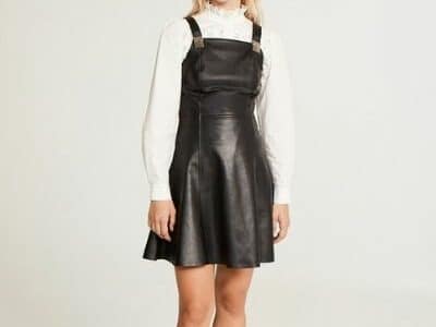 robe-cuir-claudie-pierlot robe-cuir-claudie-pierlot