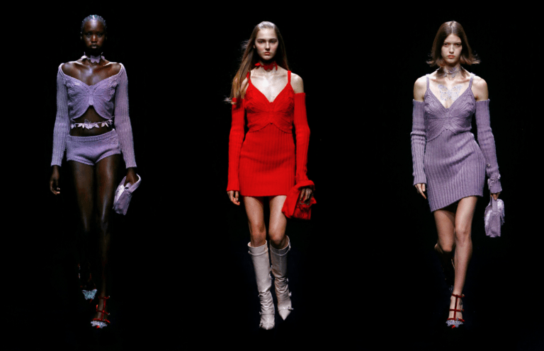 Looks de la collection Blumarine Fall 2021 © Courtesy of Blumarine Looks de la collection Blumarine Fall 2021 © Courtesy of Blumarine